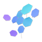 Nanoleaf Shapes Hexagons 9 Panels Starter Kit  - White