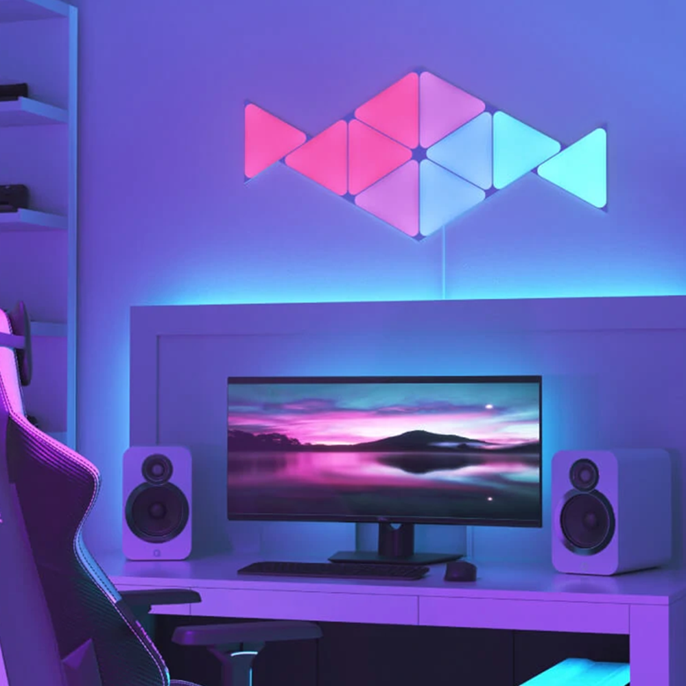 Nanoleaf Shapes Triangles Expansion Pack 3 Panels Only - White