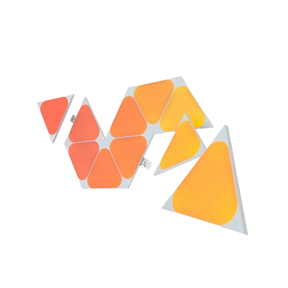Nanoleaf Shapes Triangle Mini Global Panels Only 10 Pack - White