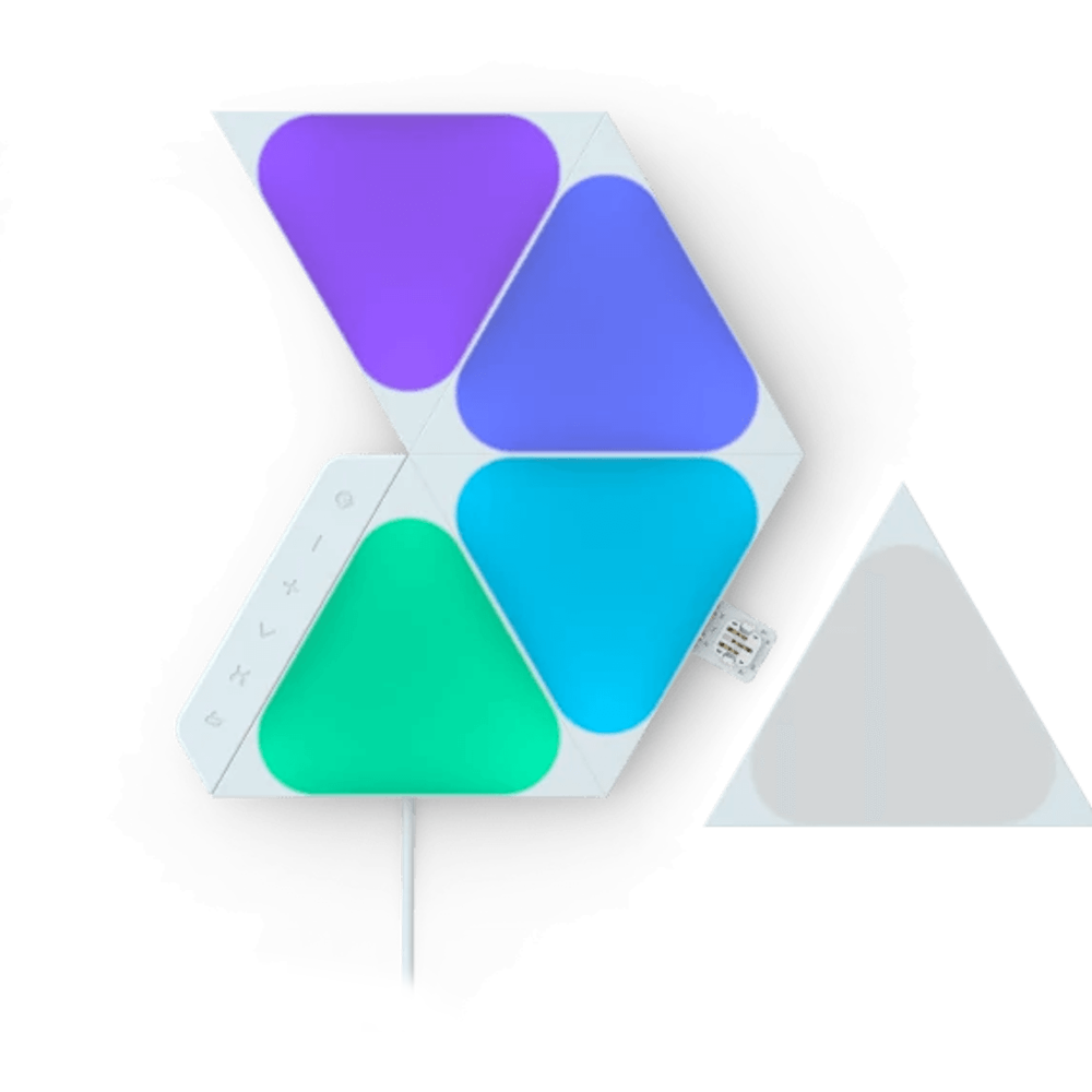 Nanoleaf Shapes 5 Panel Pack - Triangle Mini - White