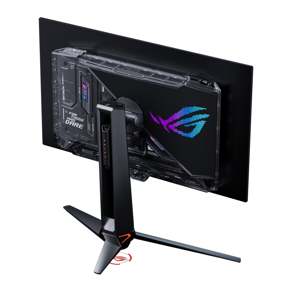 ASUS ROG SWIFT PG27UCWM 27 Inch Dual Mode 4K 240Hz FHD 480Hz HDMI 2.1 0.03ms Tandem WOLED Gaming Monitor - Black
