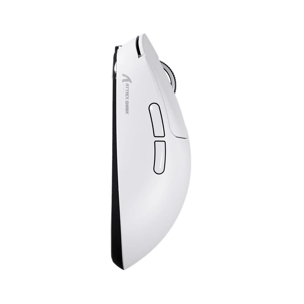 ATTACK SHARK X3 PAW3395 Magnesium Alloy Superlight Wireless Gaming Mouse - White