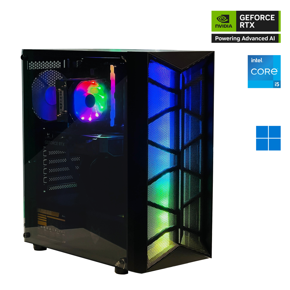 Atomizer i5 14th Gen Nvidia GeForce RTX 5050 8GB Gaming PC