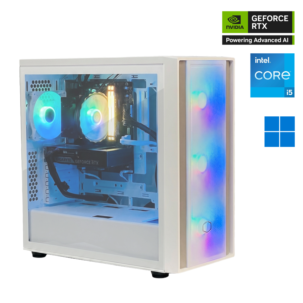 MoonShade i5 14th Gen Nvidia GeForce RTX 5060 8GB Gaming PC