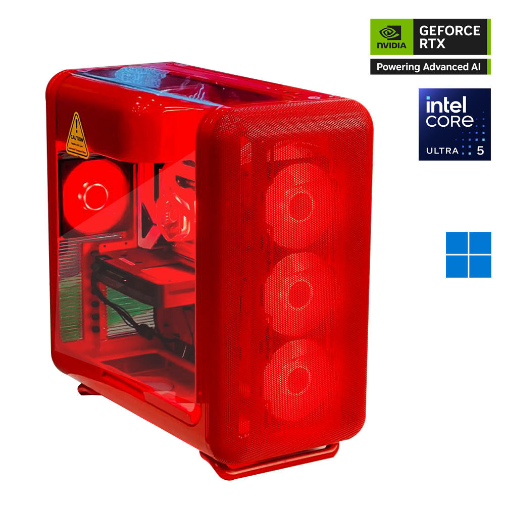 Ruby Ultra 5 NVIDIA GEFORCE RTX 5060 Ti 8GB OC Gaming PC