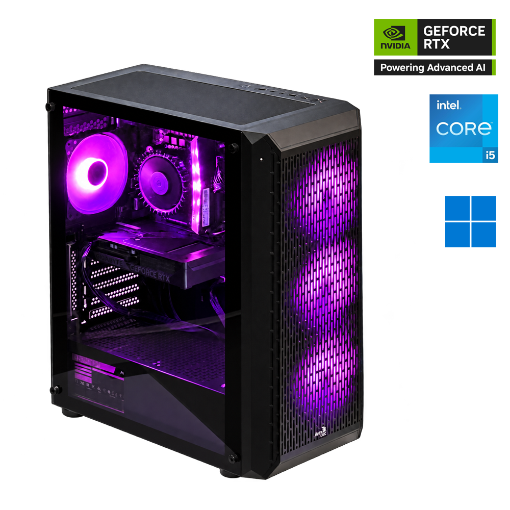 Zypher i5 14th Gen Nvidia GeForce RTX 5060 8GB OC Gaming PC