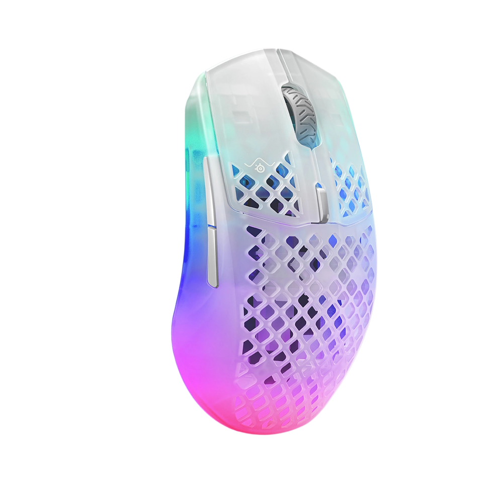 STEELSERIES AEROX 3 (2022) Ghost Wireless Mouse - White