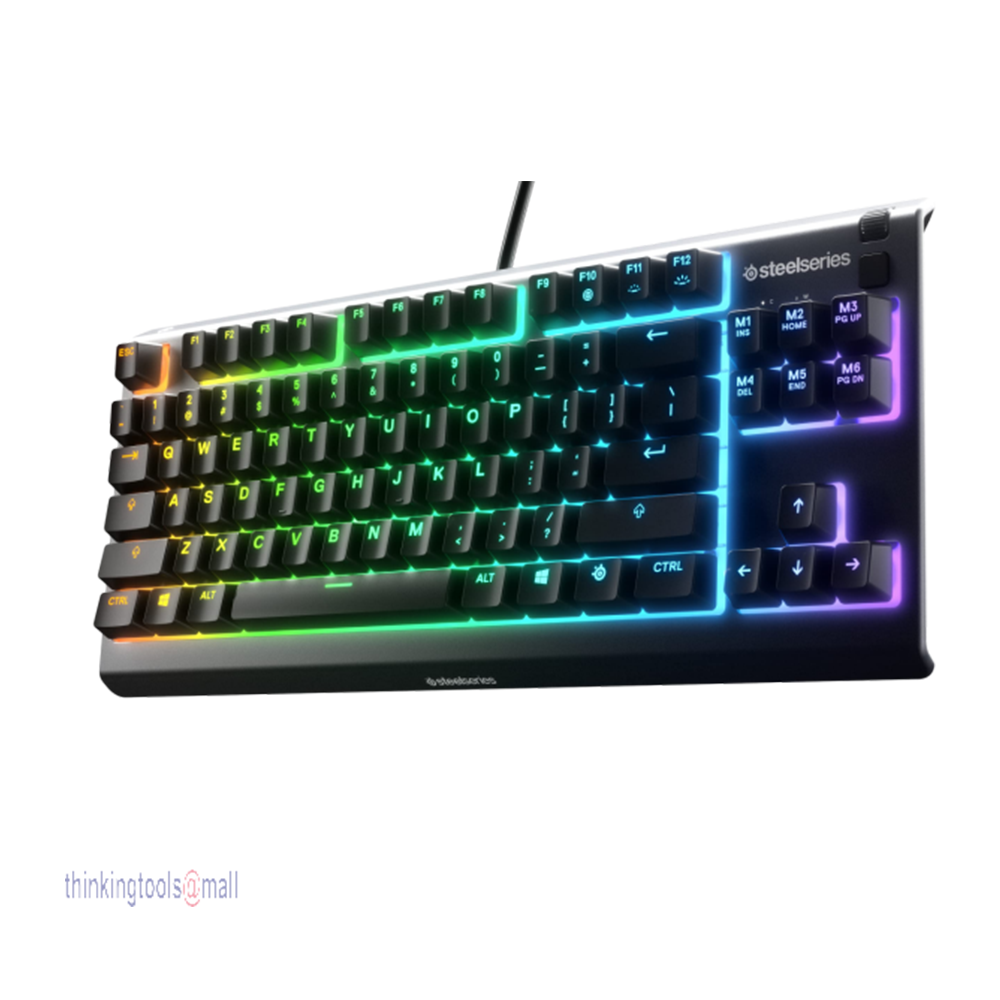 SteelSeries APEX 3 TKL Wired Gaming Keyboard - Black