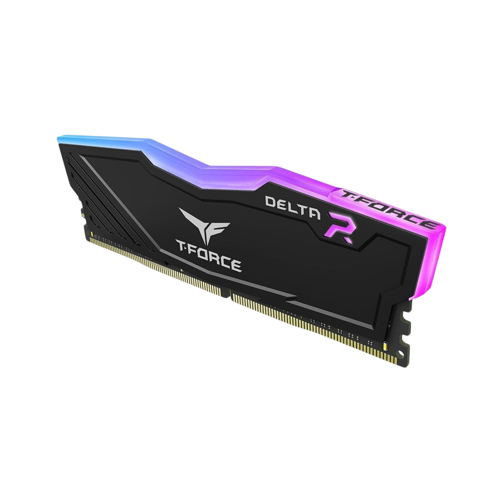 Team Group T-Force Delta 16GB (2x8GB) 3200MHz RGB Memory Kit - Black
