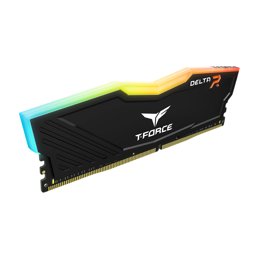 TEAM GROUP T-FORCE DELTA 8GB DDR4 2666MHZ RGB Memory - Black