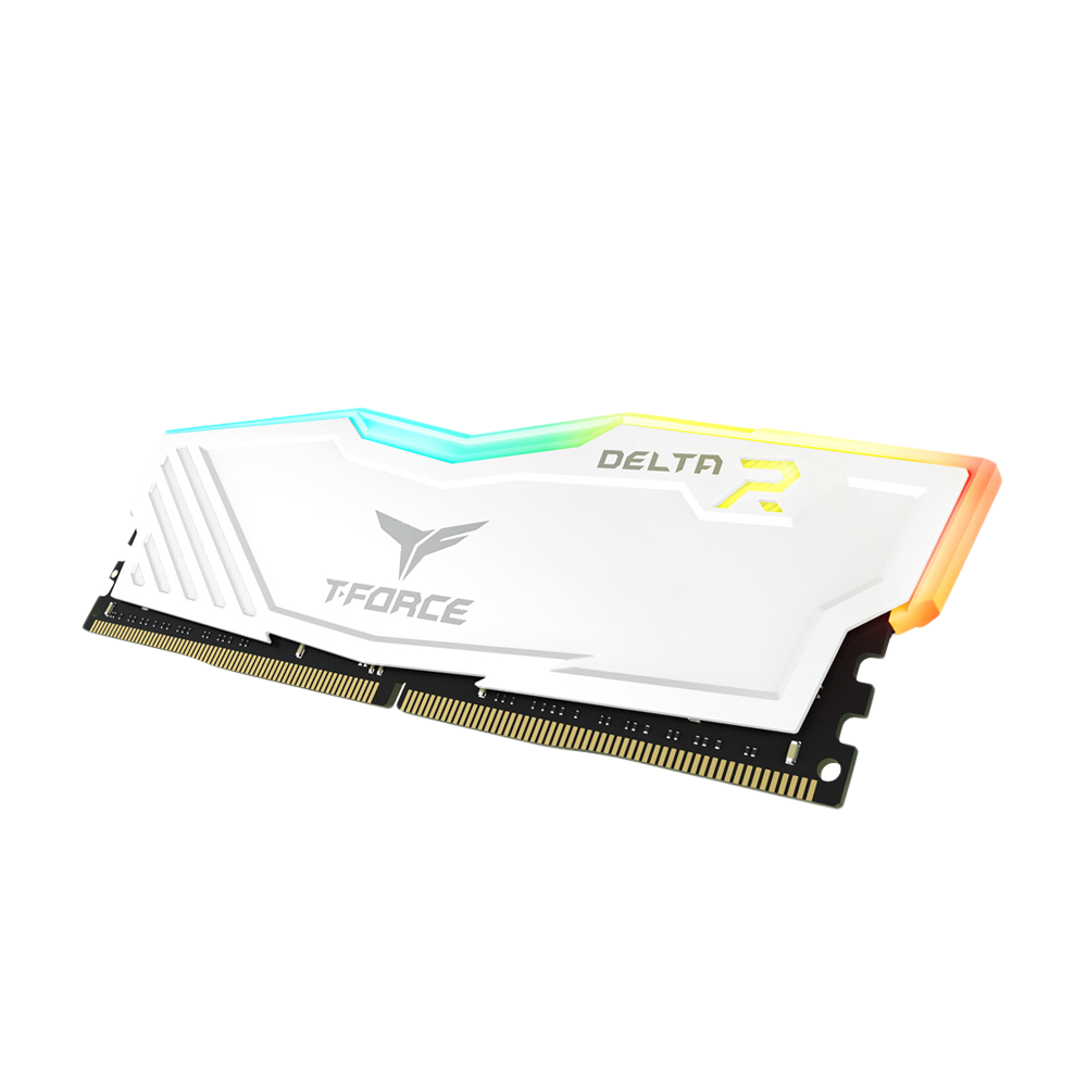 TEAMGROUP T-Force DELTA II 16GB(2x8GB) 3000Mhz RGB Memory Kit - White