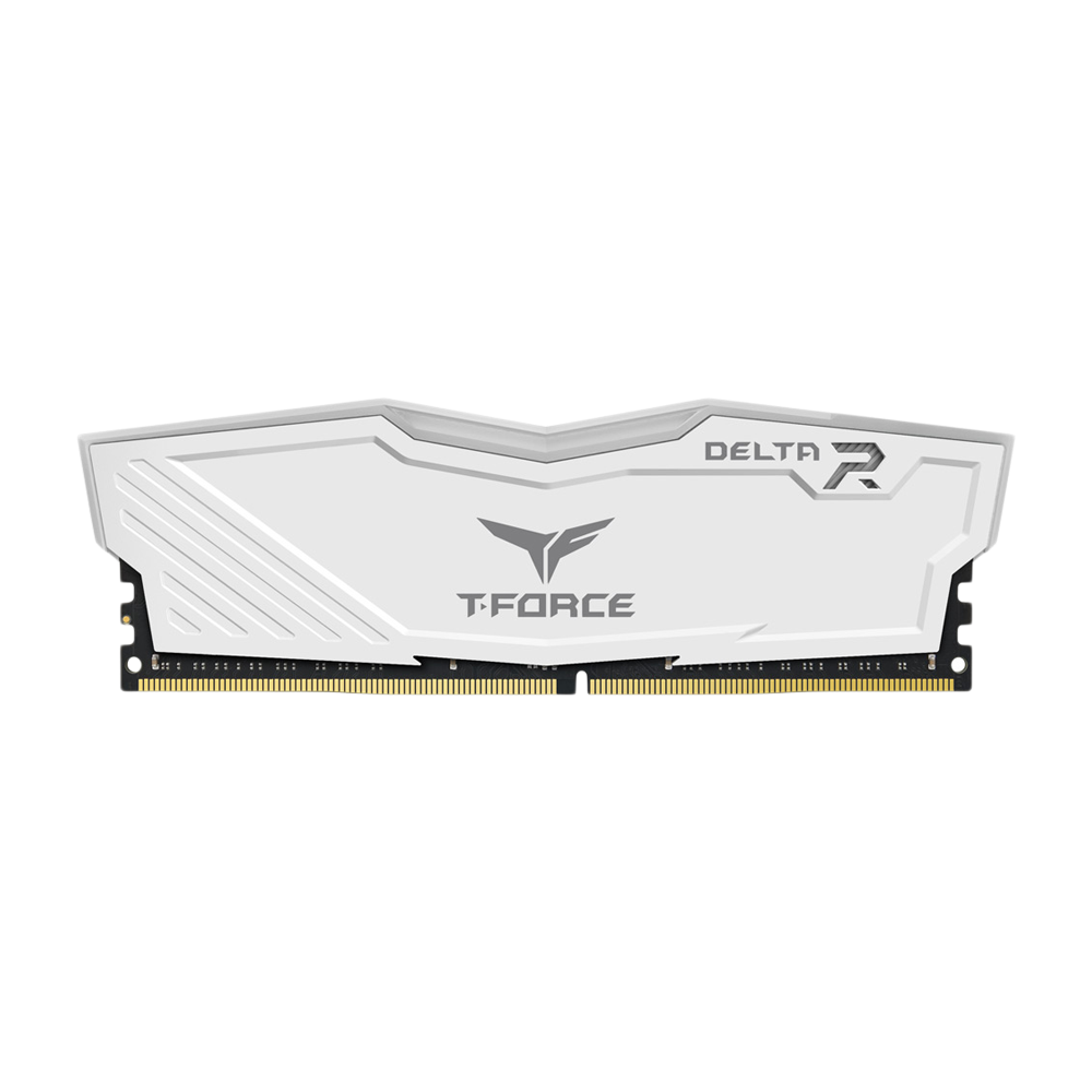 Team Group T-Force Delta 16GB(2x8GB) 3200MHz RGB Memory Kit - White