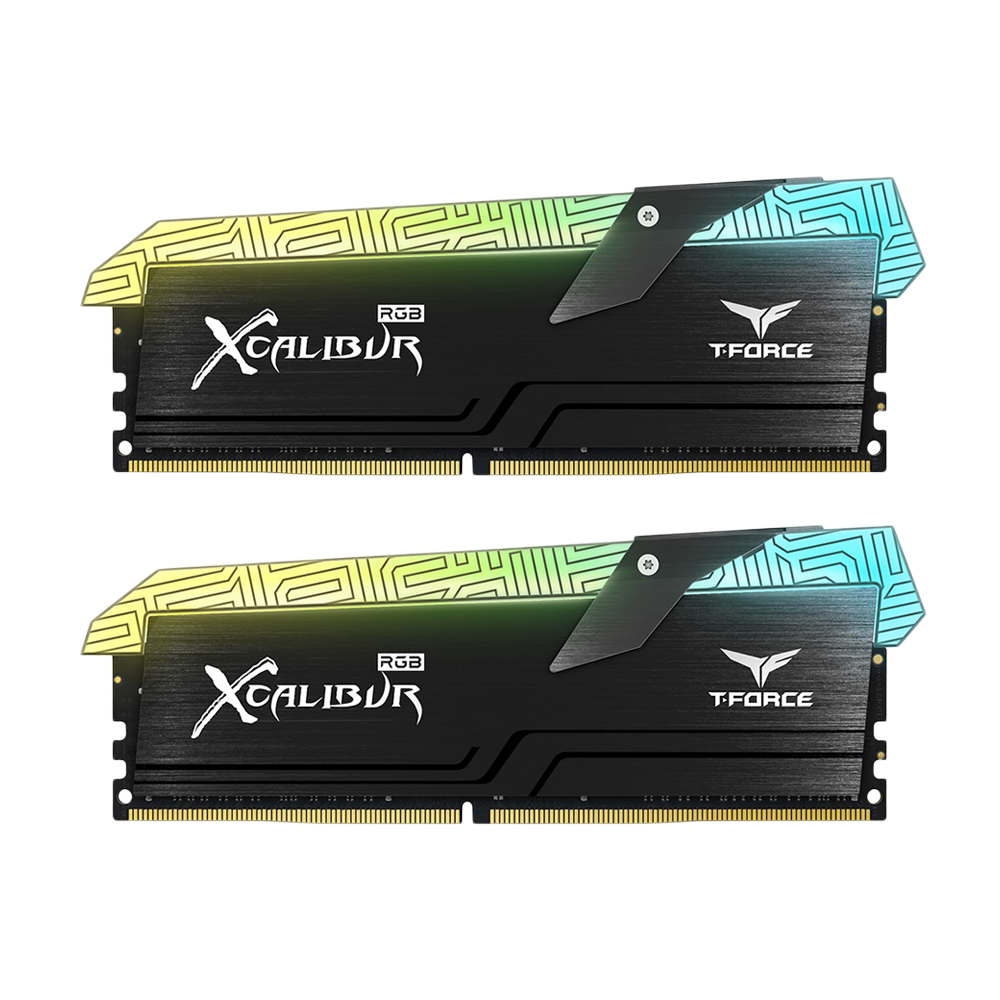 Team T-FORCE 16GB (8X2 )DDR4 4000MHz Xcalibur RGB Special Edition Black