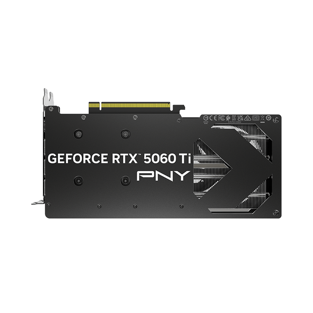 PNY Dual Fan Nvidia GeForce RTX 5060 Ti 8GB Graphics Card - Black