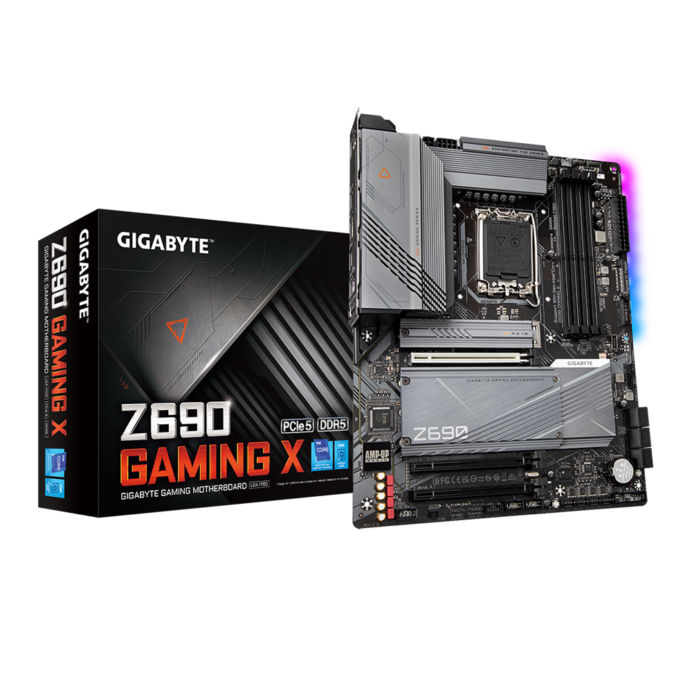 GIGABYTE Z690 GAMING X (rev. 1.0) DDR5 ATX Motherboard