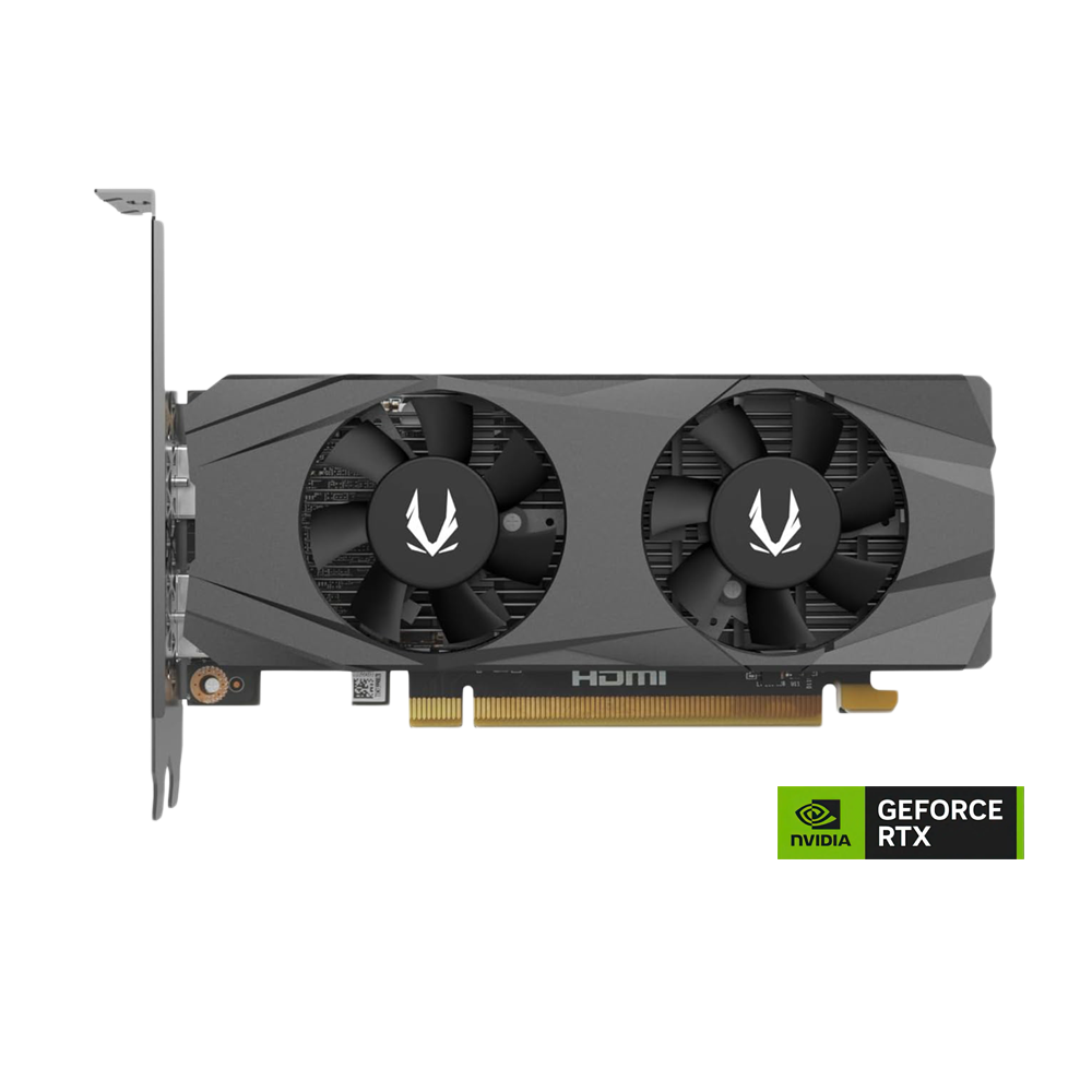 ZOTAC GAMING Nvidia GeForce RTX 3050 6GB GDDR6 LP Graphics Card - Black