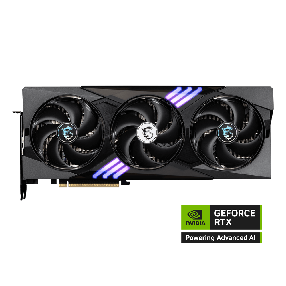 MSI GeForce RTX 5070 12G GAMING TRIO OC Graphic Card - Black