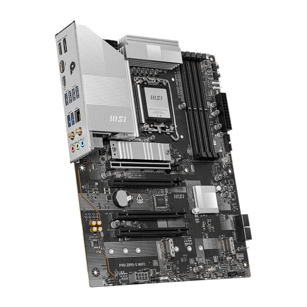 MSI PRO Z890-S WIFI DDR5 Motherboard - Black