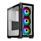 CORSAIR iCUE 220T RGB Mid Tower Case - White