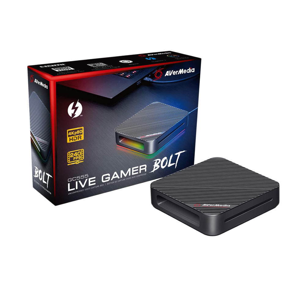 Avermedia GC555 Live Gamer BOLT 4K HDR capture Card