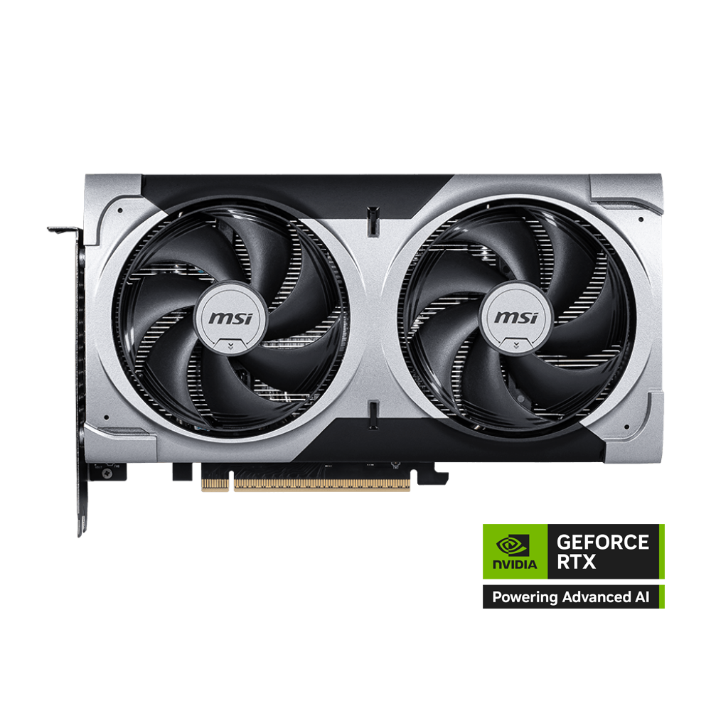 MSI GeForce RTX 5060 Ti 16GB VENTUS 2X OC PLUS Graphic Card - Black