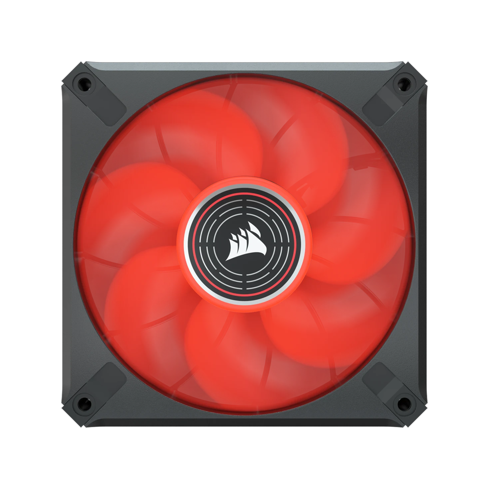 CORSAIR ML120 LED ELITE Red Premium 120mm PWM Magnetic Levitation Fan
