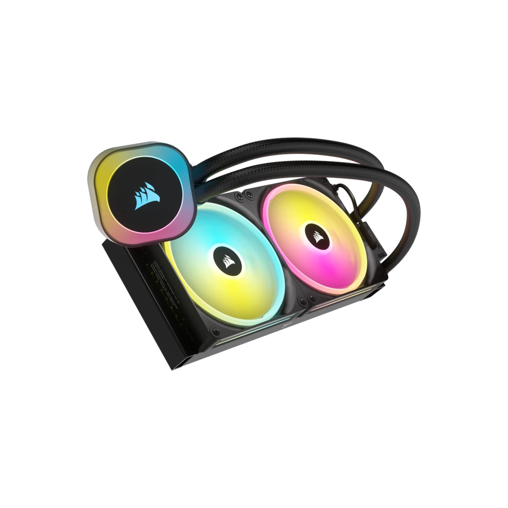 Corsair iCUE LINK H115i RGB 280mm AIO Liquid CPU Cooler - Black