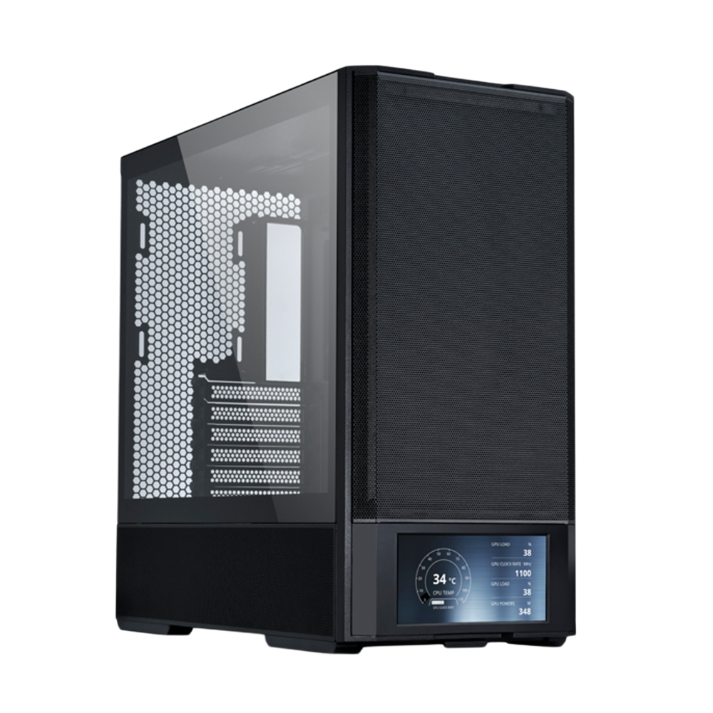 Lian Li Lancool 207 Mid Tower ATX PC Case - Black
