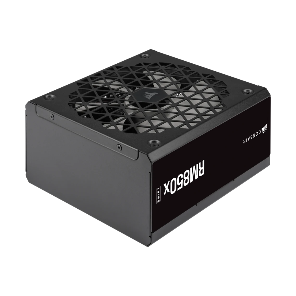 CORSAIR RM850x SHIFT 850W 80 Plus Gold Fully Modular ATX GEN 5.0 Power Supply (UK) - Black