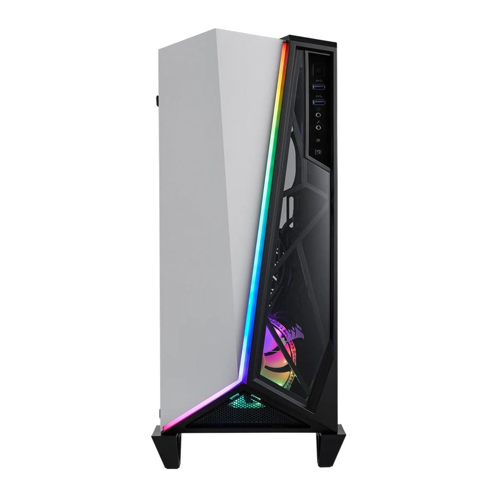 CORSAIR SPEC OMEGA Carbide Series RGB Mid Tower Case - White