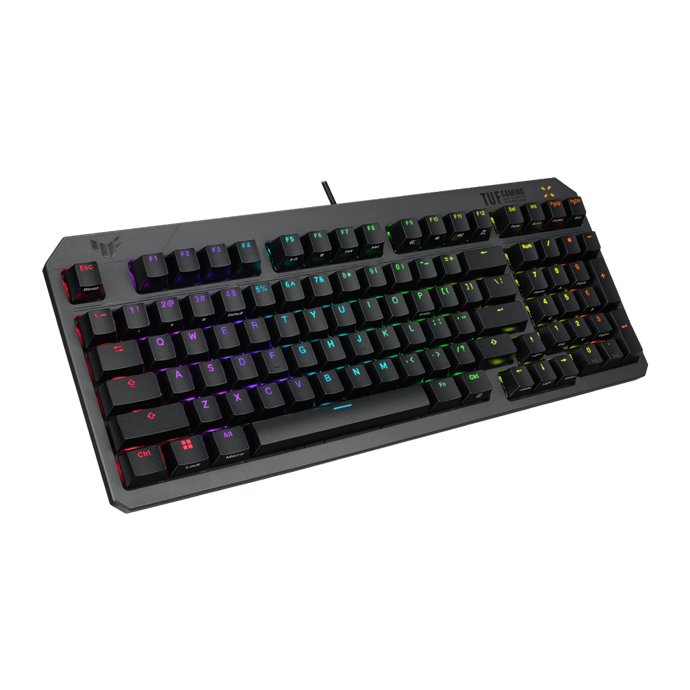 ASUS RA07 TUF K3 GEN II RGB Wired Gaming keyboard Arabic - Black