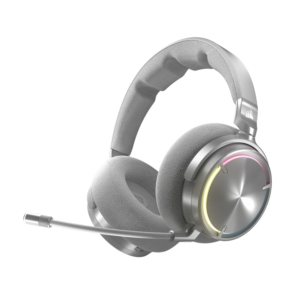 CORSAIR VIRTUOSO MAX Wireless Gaming Headset - Silver