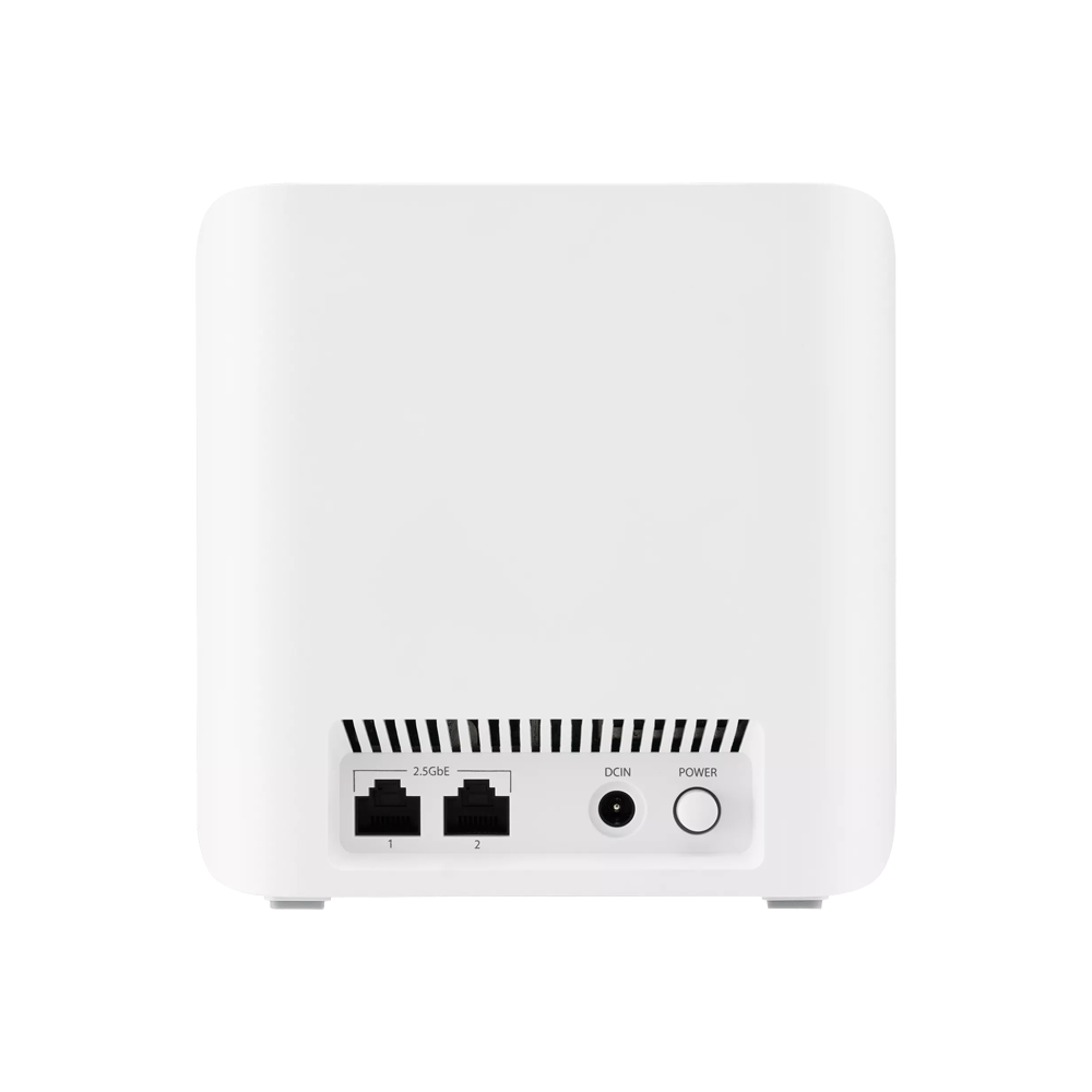 ASUS ZenWiFi BD4 (3pk) Dual-band WiFi 7 (802.11be) AiMesh Extendable Router - White