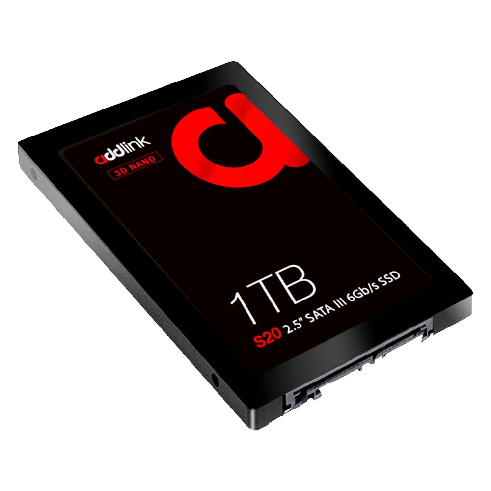 ADDLINK S20 2.5″ SATA III 6GB/s SSD(R-560 W-500)-1TB