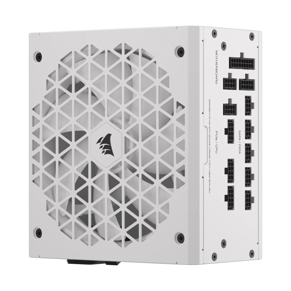 CORSAIR RM850x 850W 80 Plus Gold Shift Fully Modular Low Noise Side Connectors Power Supply - White