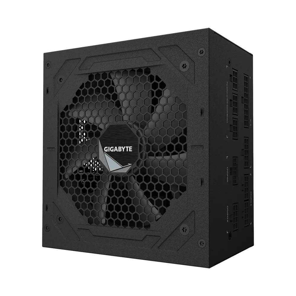 GIGABYTE UD750GM 750W PG5-Gen5 80 Plus Gold Fully Modular Power Supply - Black