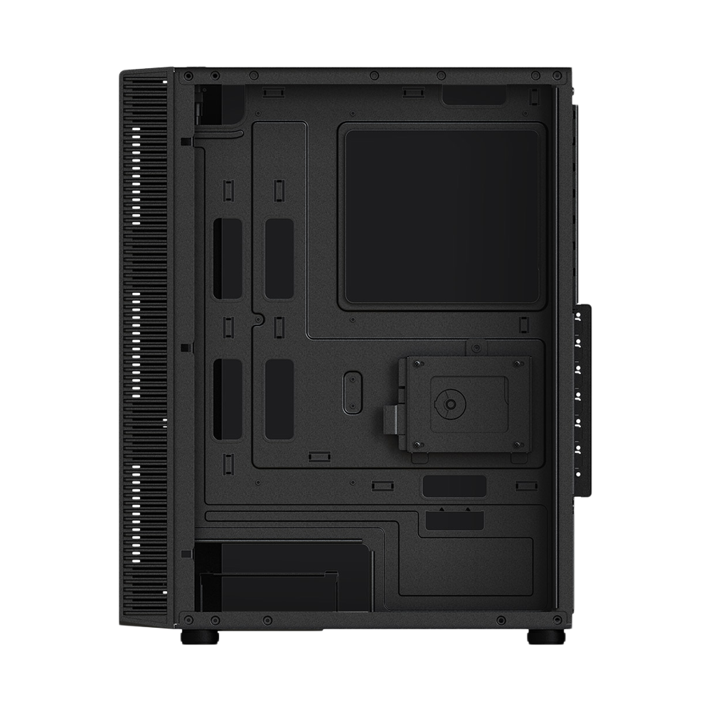 FSP CMT192 Tempered Glass USB 3.0 4 RGB Fans Mid Tower Case - Black