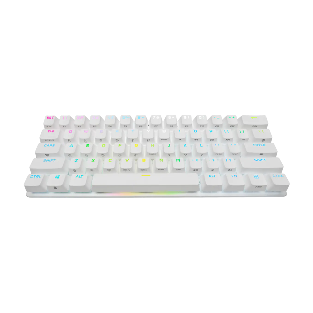 CORSAIR K70 PRO MINI RGB Wireless Mechanical Keyboard - White