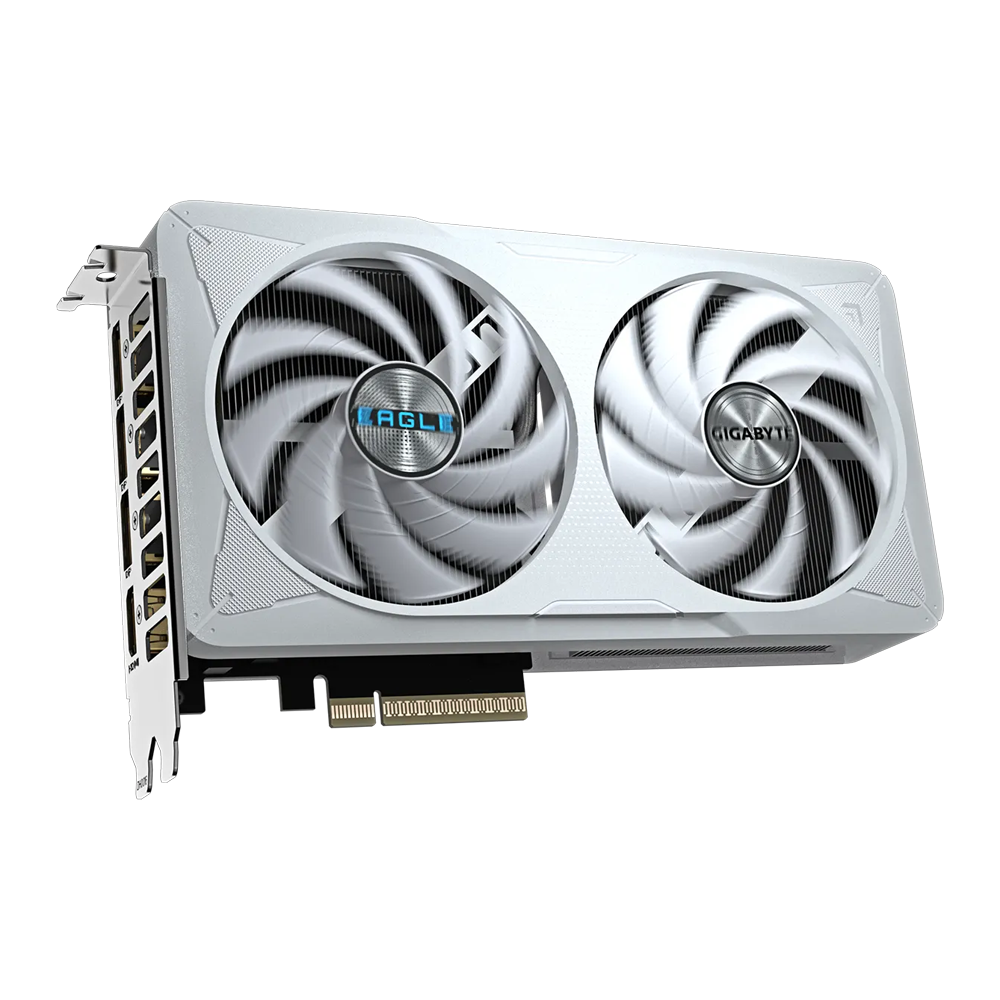GIGABYTE GeForce RTX 5060 EAGLE OC ICE 8GB Graphic Card - White