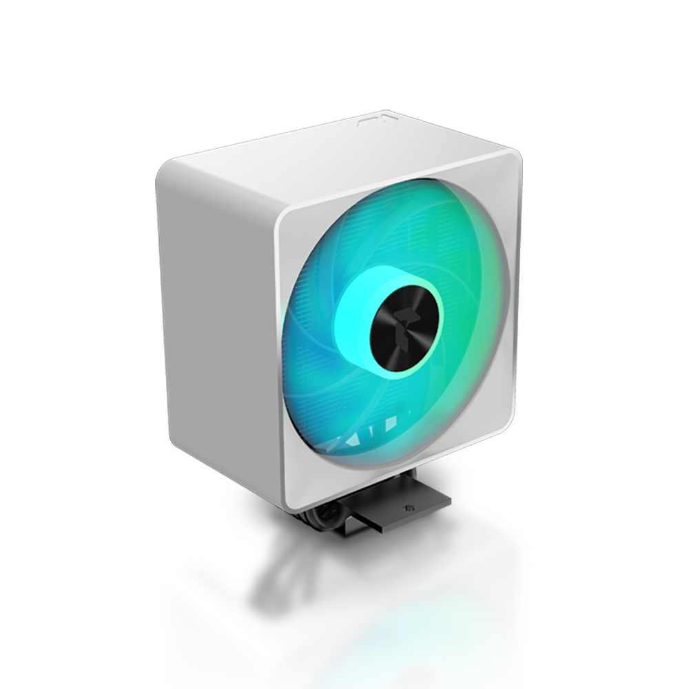APNX AP1-V ARGB 120mm CPU Air Cooler - White