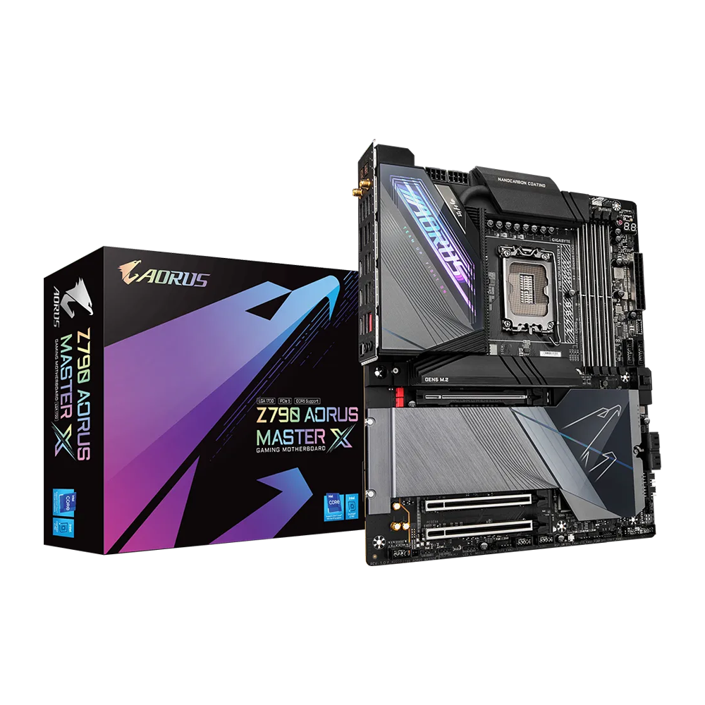 GIGABYTE AORUS Z790 AORUS MASTER X DDR5 Motherboard - Black