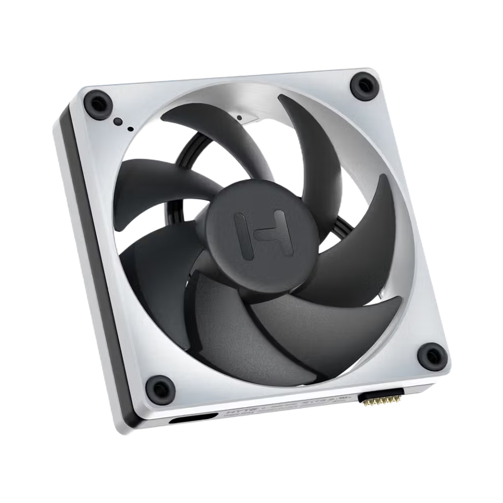 HYTE THICC FP12 Performance LCP Fan 3 Pack With NP50 Nexus Control Hub - Grey