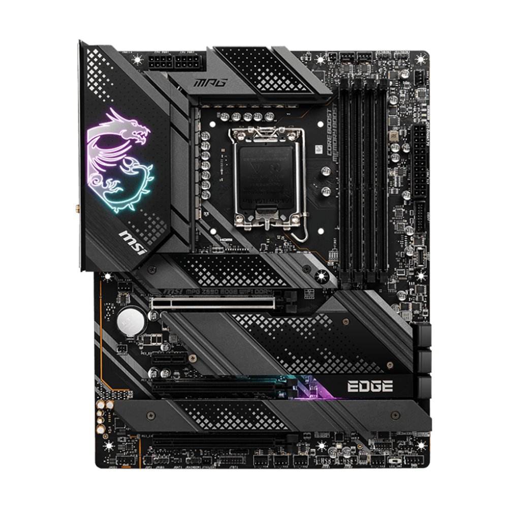MSI MPG Z690 EDGE WIFI DDR4 ATX Motherboard - Black