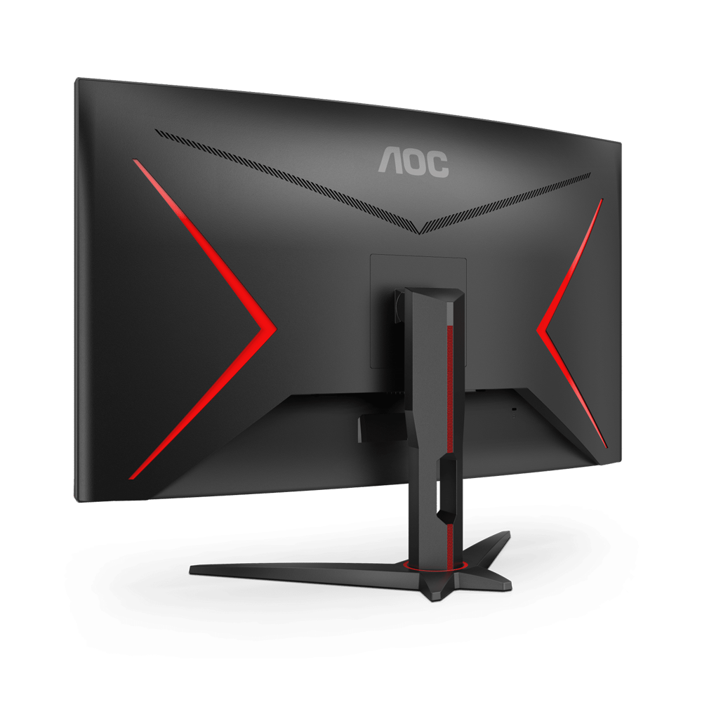 AOC C32G2ZE2 32 Inch 250Hz FHD HDMI 2.0 0.5ms Curved Gaming Monitor - Black
