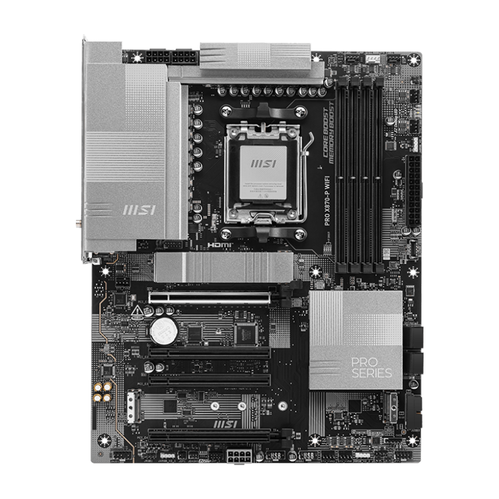 MSI PRO X870-P WIFI DDR5 Motherboard - Black