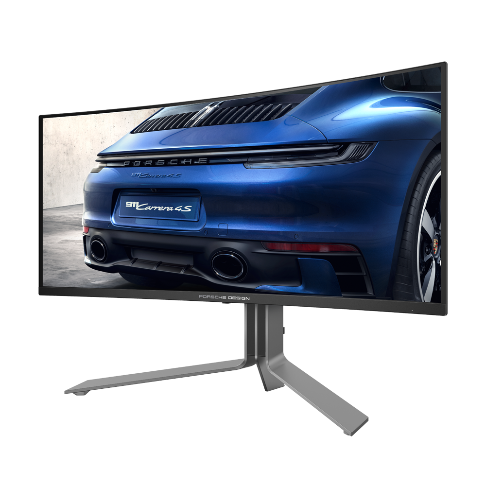 AOC PD34 Porsche Design 34 Inch 240Hz WQHD HDMI 2.1 0.03ms QD OLED Curved Gaming Monitor - Black