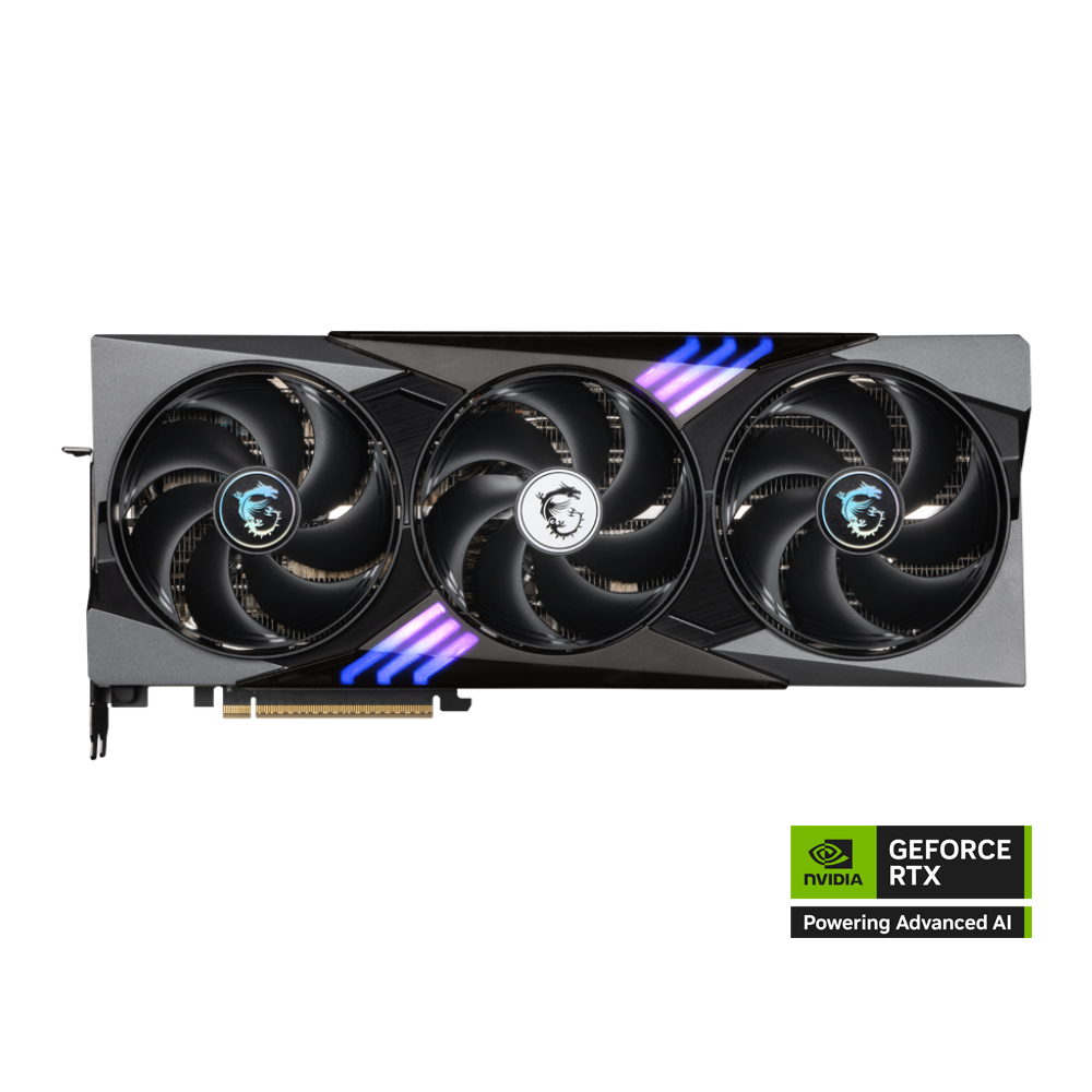 MSI NVIDIA GEFORCE RTX 5090 GAMING TRIO OC 32GB GDDR7 DLSS 4 Graphics Card - Black