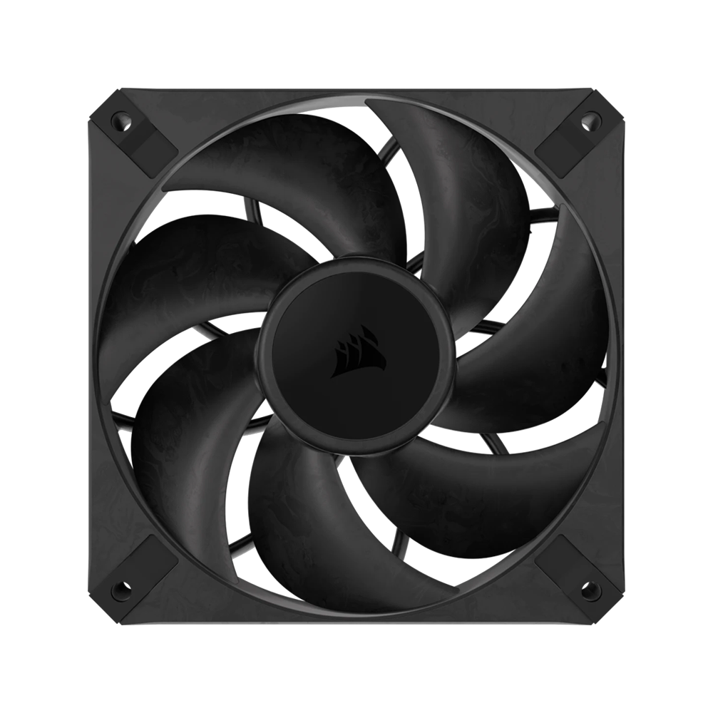 CORSAIR RS120 MAX 120mm PWM Thick Fans Triple Pack - Black
