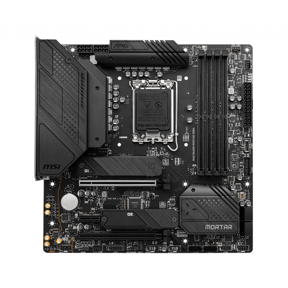 MSI MAG B660M MORTAR DDR4 Motherboard - Black