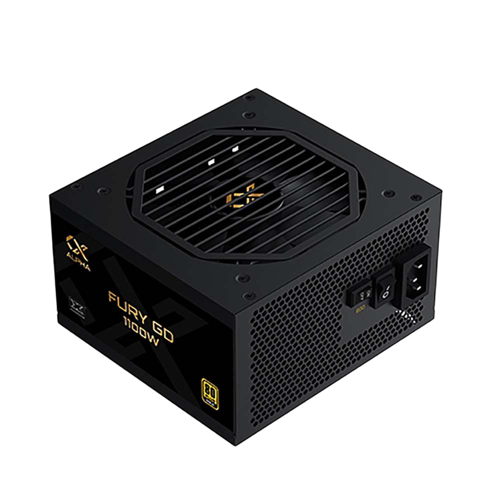XIGMATEK FURY 1100W 80 Plus Gold GEN 5.0 Full Modular Power Supply - Black